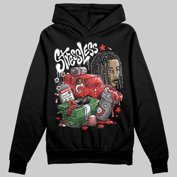 Jordan 6 “Reverse Infrared” DopeSkill Hoodie Sweatshirt Stressless Graphic Streetwear - Black