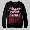 Dunk Low Valentine's Day (2026) DopeSkill Sweatshirt Money Is Our Motive Typo Graphic Streetwear - Black