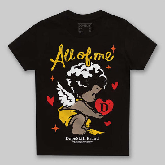 Yellow Sneakers DopeSkill Toddler Kids T-shirt All Of Me Graphic Streetwear - black