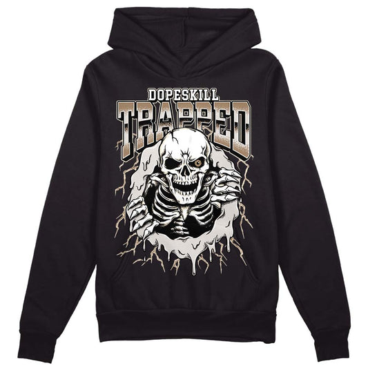 Jordan 5 SE “Sail” DopeSkill Hoodie Sweatshirt Trapped Halloween Graphic Streetwear - Black