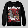 Jordan 5 Retro Fire Red Black Tongue (2025) DopeSkill Sweatshirt Get Rich Graphic Streetwear - Black