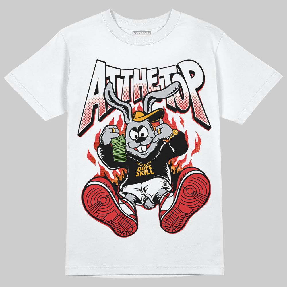 Jordan 13 Retro OG Chicago (2026) DopeSkill T-Shirt At The Top Graphic Streetwear - White