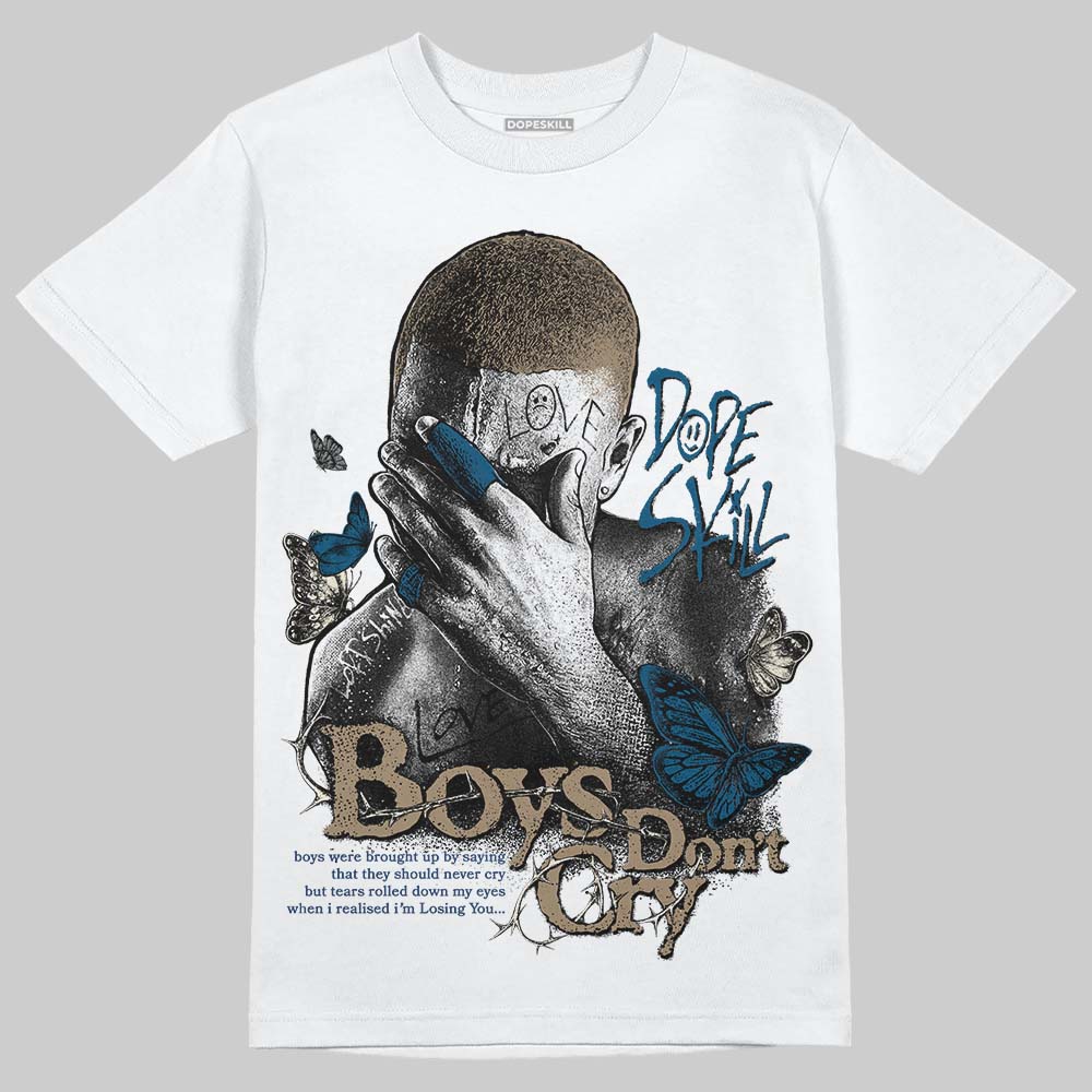 Asics Gel-Kayano 14 ‘Cream Pure Silver’ DopeSkill T-Shirt Boys Don't Cry Graphic Streetwear - White