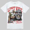 Jordan 4 Retro Toro Bravo DopeSkill T-Shirt Lust Vice Graphic Streetwear - White