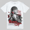 Jordan 4 “White Thunder” DopeSkill T-Shirt Boys Don't Cry Graphic Streetwear - White