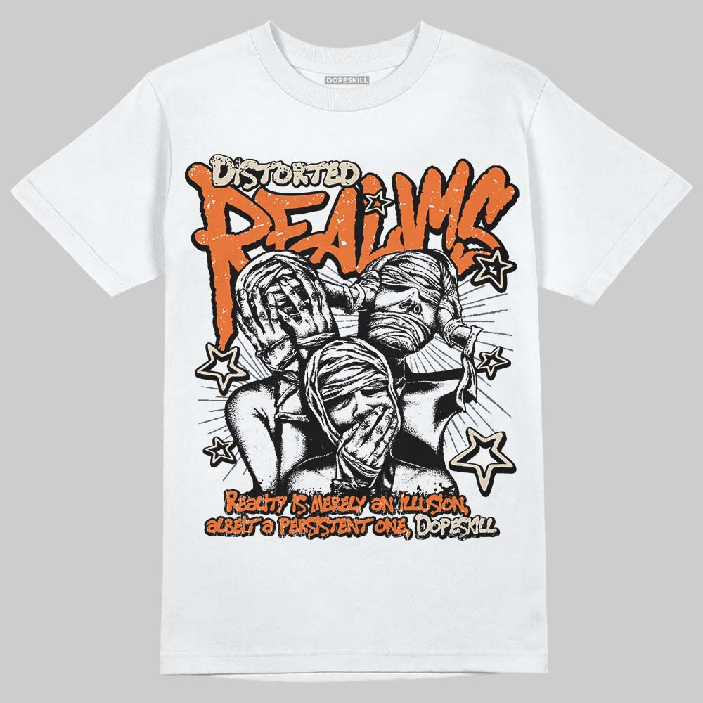 Jordan 3 “Starfish” DopeSkill T-Shirt Distorted Realms Graphic Streetwear - White 