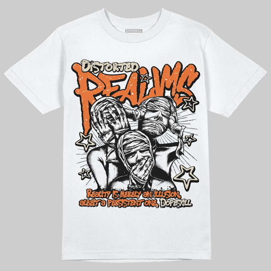 Jordan 3 “Starfish” DopeSkill T-Shirt Distorted Realms Graphic Streetwear - White 