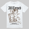 Asics Gel-Kayano 12.1 Cream/Stillwater DopeSkill T-Shirt All Earned Graphic Streetwear - White