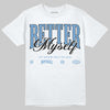 Jordan 12 Retro 'Melo' DopeSkill T-Shirt Better Myself Graphic Streetwear - White