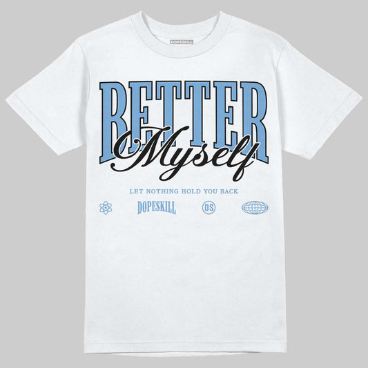 Jordan 12 Retro 'Melo' DopeSkill T-Shirt Better Myself Graphic Streetwear - White