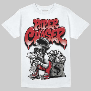 Air Max 95 Big Bubble Comet Red DopeSkill T-Shirt Paper Chaser Boy Graphic Streetwear - White 