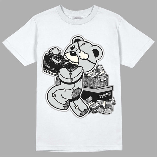 Jordan 3 “Off Noir” DopeSkill T-Shirt Bear Steals Sneaker Graphic Streetwear - White