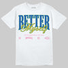 Jordan 3 “Brazil” DopeSkill T-Shirt Better Myself Graphic Streetwear - White