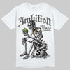 New Balance 1890 Faded Black Utility Green DopeSkill T-Shirt Ambition Graphic Streetwear - White