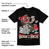 Dunk Freddy Krueger DopeSkill T-Shirt Born To Be Rich Graphic