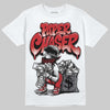 Air Foamposite Pro Gym Red DopeSkill T-Shirt Paper Chaser Boy Graphic Streetwear - White 