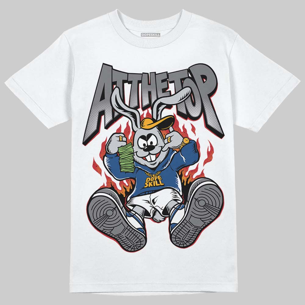 Jordan 9 Retro 'Flint Grey' 2026 DopeSkill T-Shirt At The Top Graphic Streetwear - White