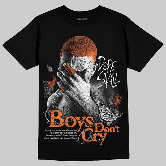 Asics Gel Kayano 14 'Silver Piquant Orange' DopeSkill T-Shirt Boys Don't Cry Graphic Streetwear - Black