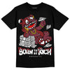 Team Red 1s DopeSkill T-Shirt Born To Be Rich Graphic