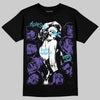 Jordan 8 Retro 'Aqua' 2025 DopeSkill T-Shirt Built Different Graphic Streetwear - black
