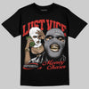 Jordan 4 Retro Toro Bravo DopeSkill T-Shirt Lust Vice Graphic Streetwear - Black