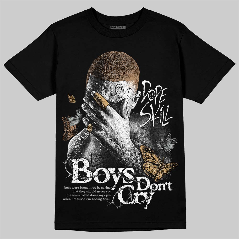 New Balance 1906R ‘White Gold’ DopeSkill T-Shirt Boys Don't Cry Graphic Streetwear - Black