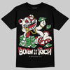 Nigel Sylvester x Jordan 1 Low OG “Nitro” DopeSkill T-Shirt Born To Be Rich Graphic Streetwear - Black