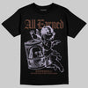 Harris Tweed x Dunk Low Denim Turquoise and Baroque Brown DopeSkill T-Shirt All Earned Graphic Streetwear - Black