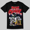 Jordan 7 Miro Olympic DopeSkill T-Shirt Paper Chaser Boy Graphic Streetwear - Black