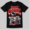 Air Foamposite Pro Gym Red DopeSkill T-Shirt Paper Chaser Boy Graphic Streetwear - black