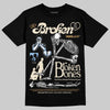 Nike Air Diamond Turf Must Be the Money DopeSkill T-Shirt Broken Bones Graphic Streetwear - Black