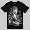 Jordan 1 Low SE Paw Print Pink Foam DopeSkill T-Shirt Boys Don't Cry Graphic Streetwear - Black