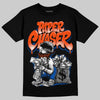 Jordan 3 Knicks DopeSkill T-Shirt Paper Chaser Boy Graphic Streetwear - Black