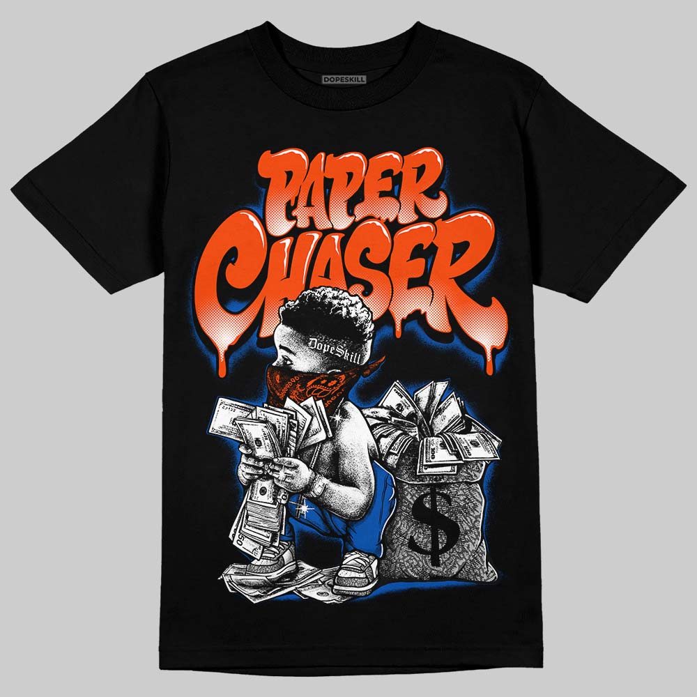 Jordan 3 Knicks DopeSkill T-Shirt Paper Chaser Boy Graphic Streetwear - Black