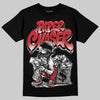 Air Max 95 Big Bubble Comet Red DopeSkill T-Shirt Paper Chaser Boy Graphic Streetwear - Black