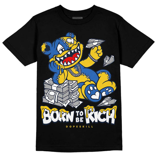 Michigan Dunks DopeSkill T-Shirt Born To Be Rich Graphic