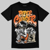 Jordan 4 "Birds of Paradise" DopeSkill T-Shirt Paper Chaser Boy Graphic Streetwear - Black