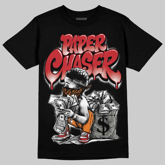 Jordan 5 "Sunset" DopeSkill T-Shirt Paper Chaser Boy Graphic Streetwear - Black