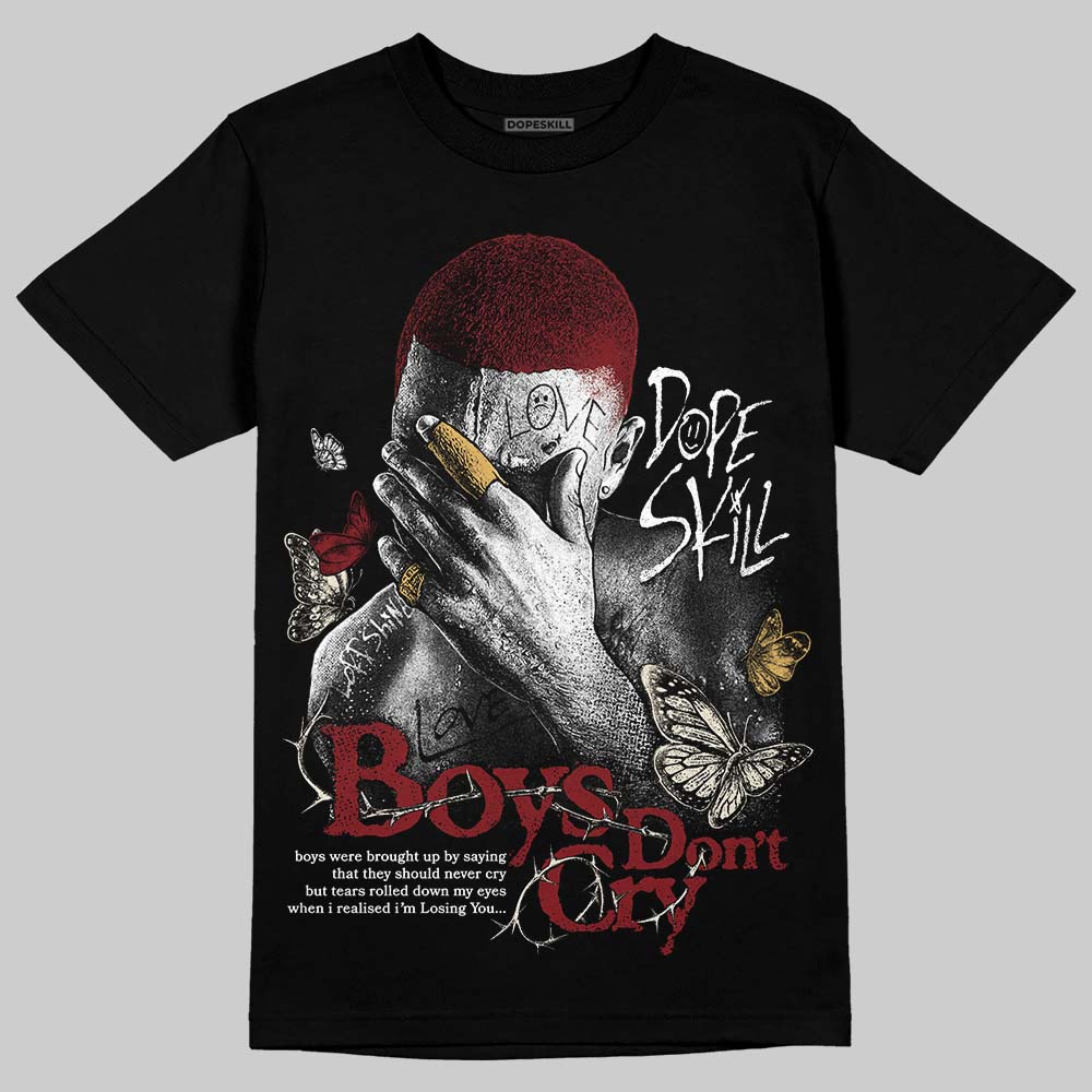 Dunk Low SE Sisterhood Sail Team Red W DopeSkill T-Shirt Boys Don't Cry Graphic Streetwear - Black