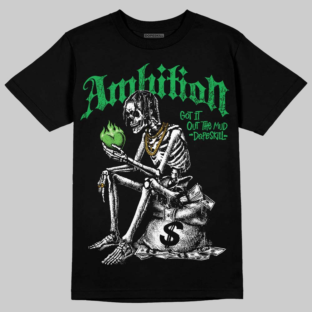 Travis Scott x Jordan Jumpman Jack "GREEN SPARK" DopeSkill T-Shirt Ambition Graphic Streetwear - black