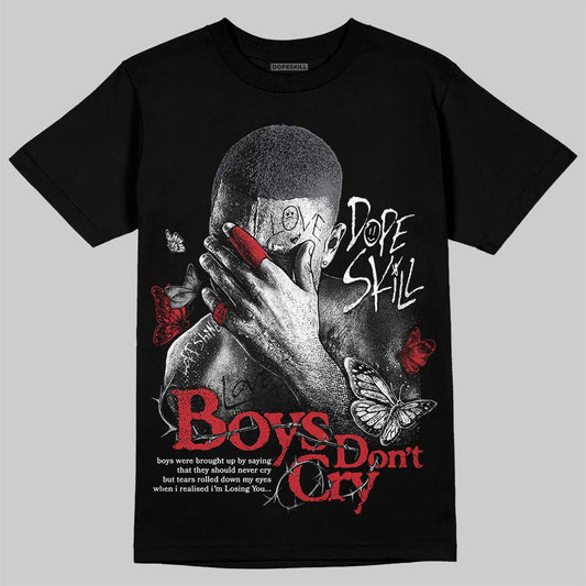 Jordan 3 “Cement Grey” DopeSkill T-Shirt Boys Don't Cry Graphic Streetwear - Black