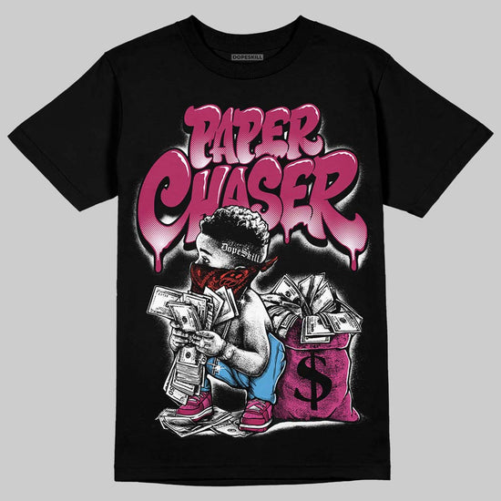 Jordan 4 Sweet Beet DopeSkill T-Shirt Paper Chaser Boy Graphic Streetwear - black