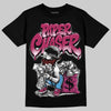 Jordan 4 Sweet Beet DopeSkill T-Shirt Paper Chaser Boy Graphic Streetwear - black
