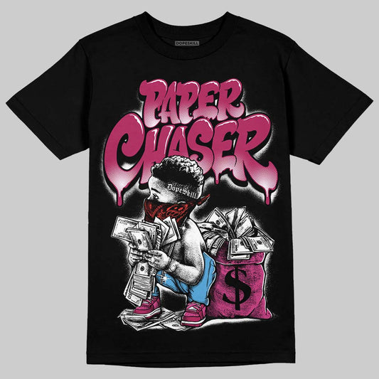 Jordan 4 Sweet Beet DopeSkill T-Shirt Paper Chaser Boy Graphic Streetwear - black