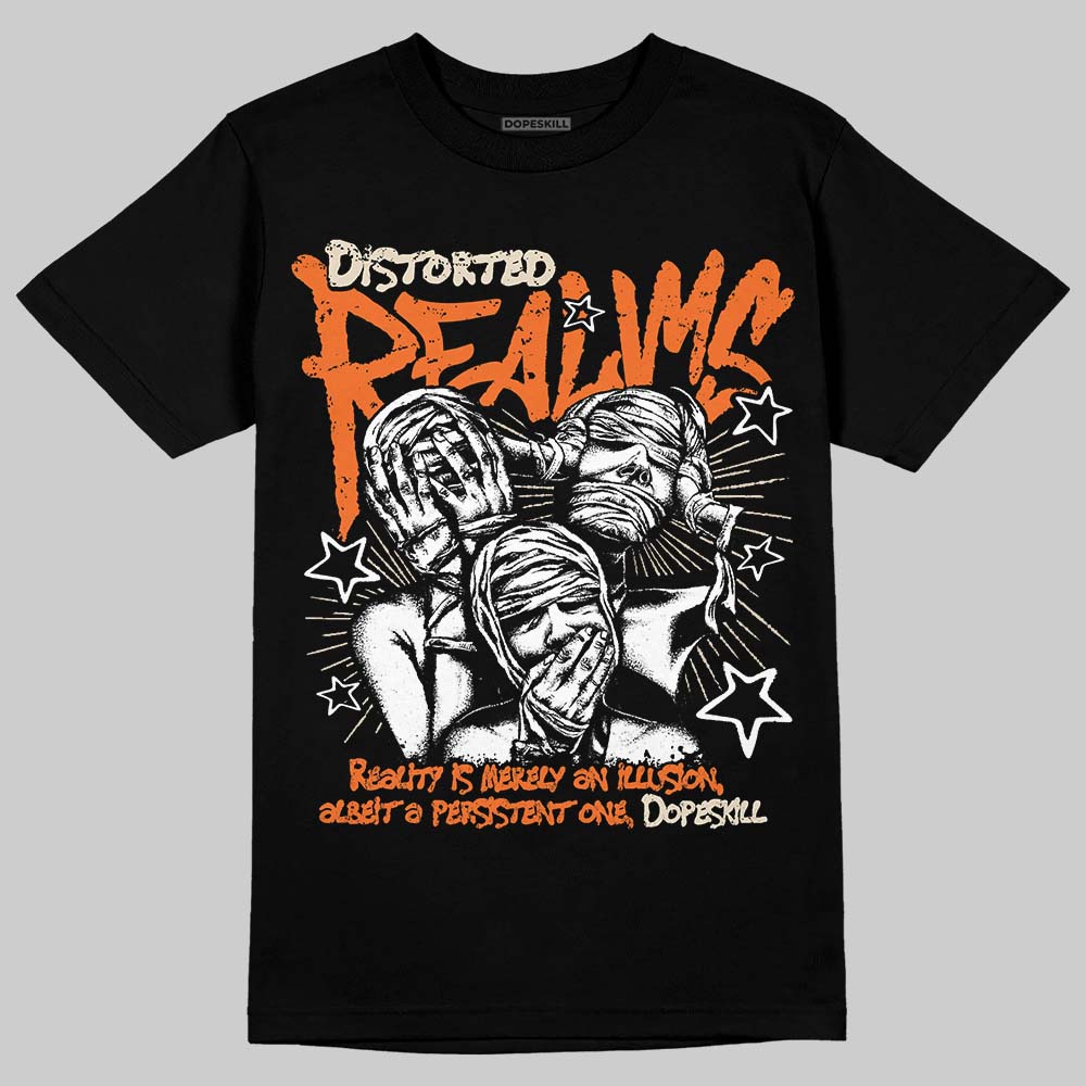 Jordan 3 “Starfish” DopeSkill T-Shirt Distorted Realms Graphic Streetwear - Black