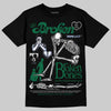ASICS Gel-Nimbus 10.1 Invincible HTTP 404 Green DopeSkill T-Shirt Broken Bones Graphic Streetwear - Black