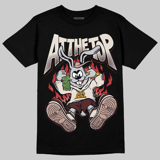 Jordan 11 “China” DopeSkill T-Shirt At The Top Graphic Streetwear - Black