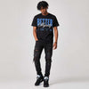 Black University Blue 5s DopeSkill T-Shirt Better Myself Graphic