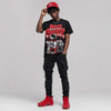 Foamposite One "Gym Red" DopeSkill T-Shirt Paper Chaser Boy Graphic