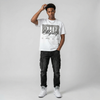 White Metallic 5s DopeSkill T-Shirt Better Myself Graphic